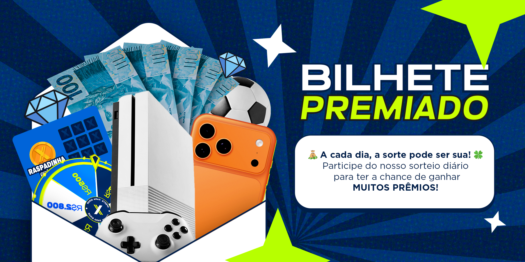 Bilhete Premiado 🍀